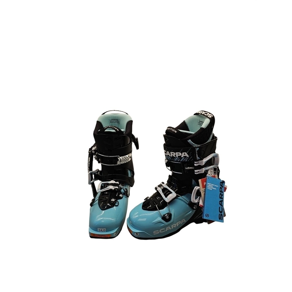 Scarpa Gea Alpine Touring Ski Boots Blue Black 24.0 Intuition Liner Dynafit
